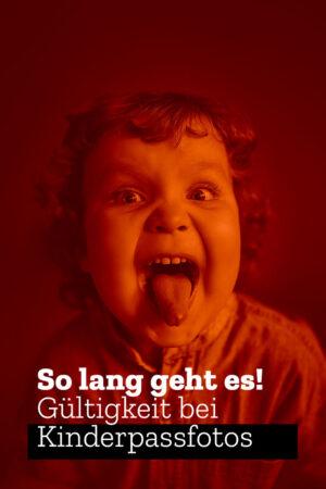 Gültigkeit von Kinderpassfotos
